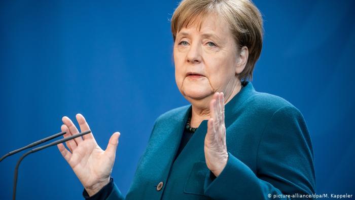 German Chancellor Angela Merkeel Issues COVID-19 Warning