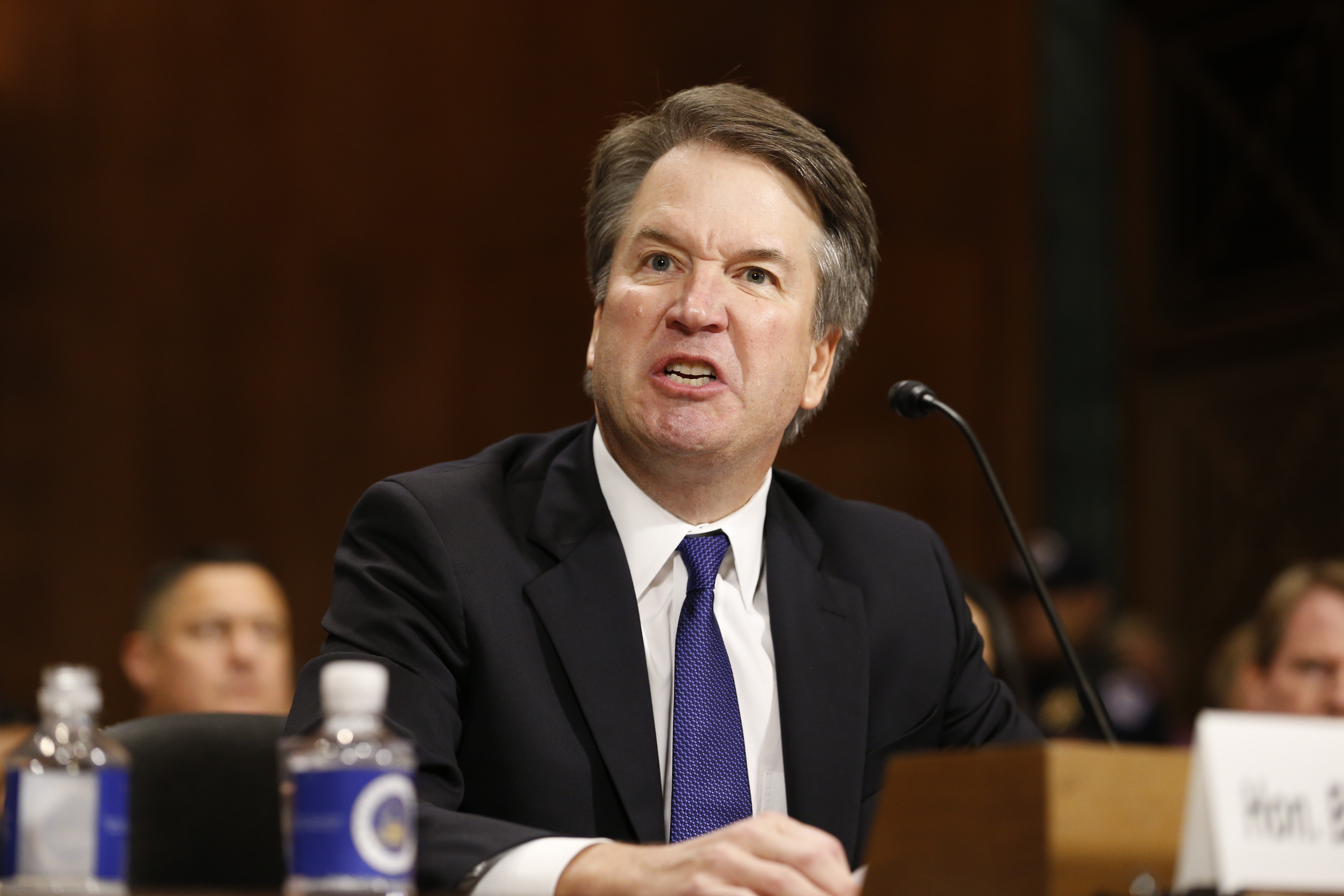 Brett Kavanaugh Angry Anger