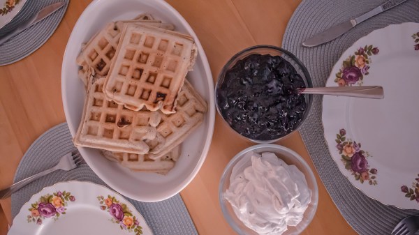 vegan waffles