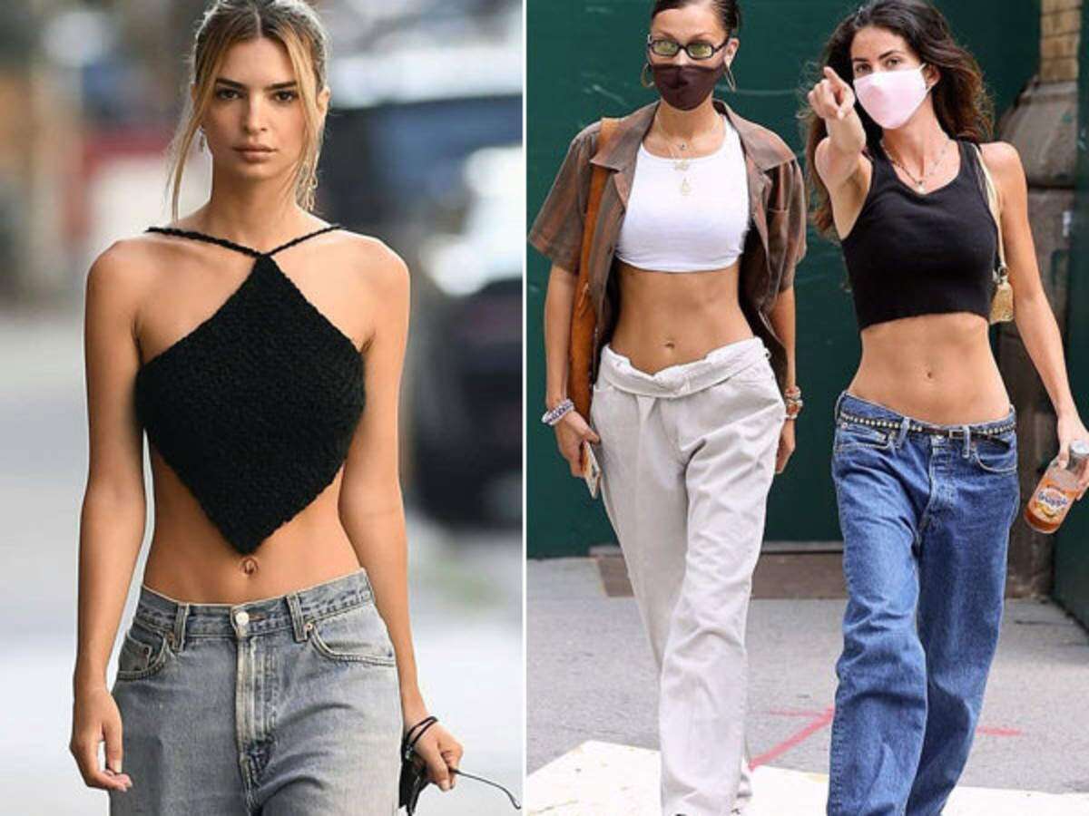 2000s trend low rise jeans